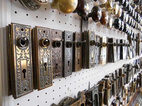 We carry a wide variety of escutcheons. Email us a photo of your pattern and maybe we can match it.